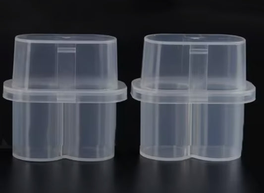 Transparent 3ml 2vial holder