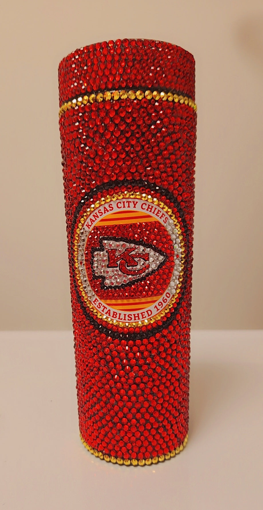 Full Bling KC Game Day Tumbler