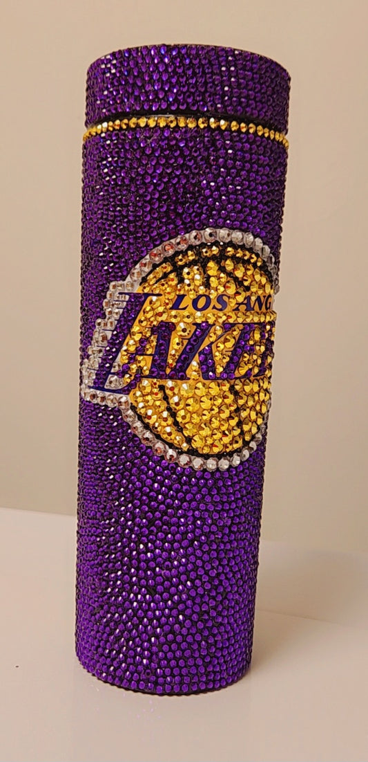 ✨ Full Bling Lakers 16oz Tumbler ✨